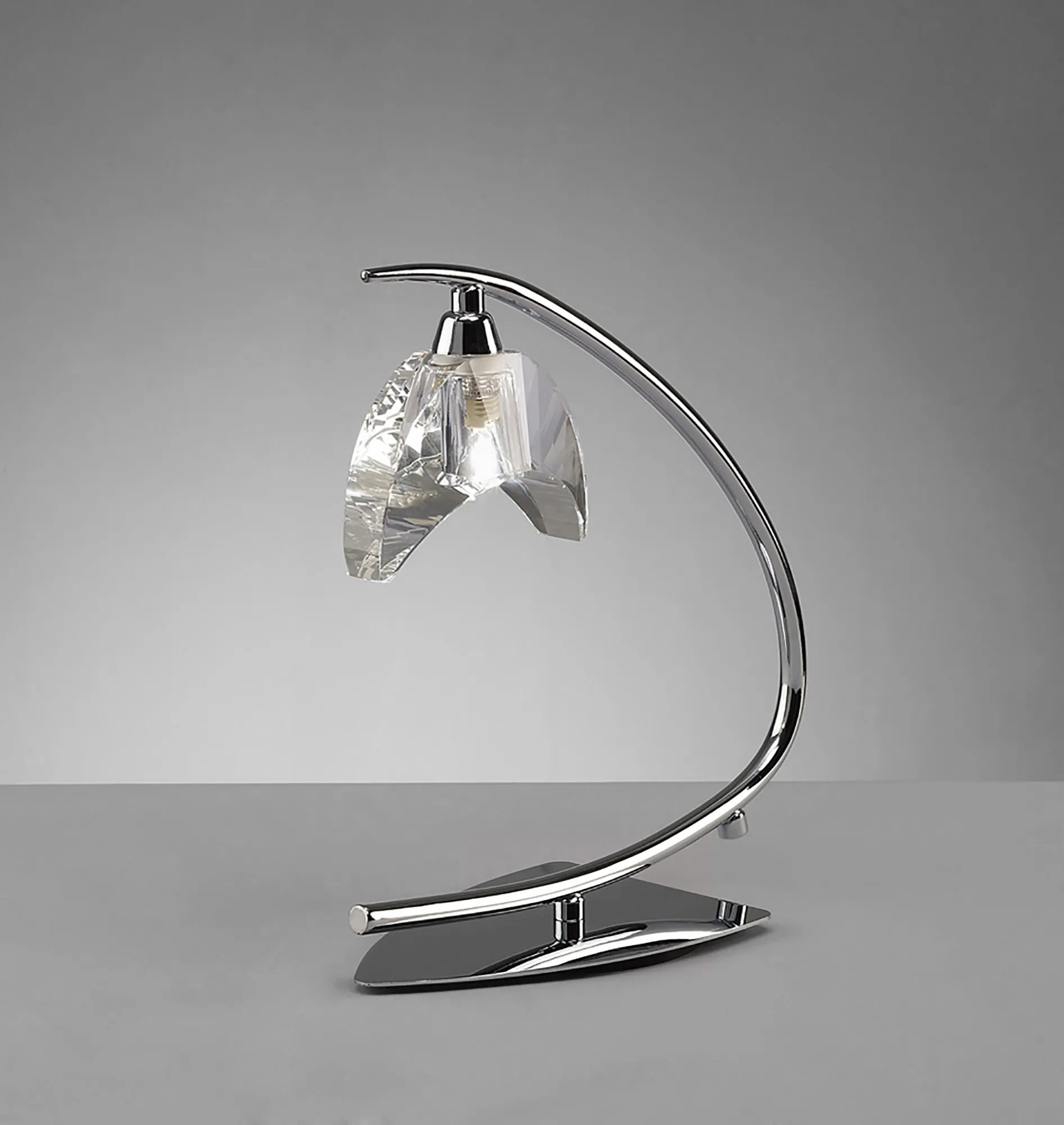 Eclipse Polished Chrome Table Lamps Mantra Armed Table Lamps